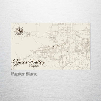 Yucca Valley, California Street Map