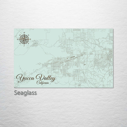 Yucca Valley, California Street Map