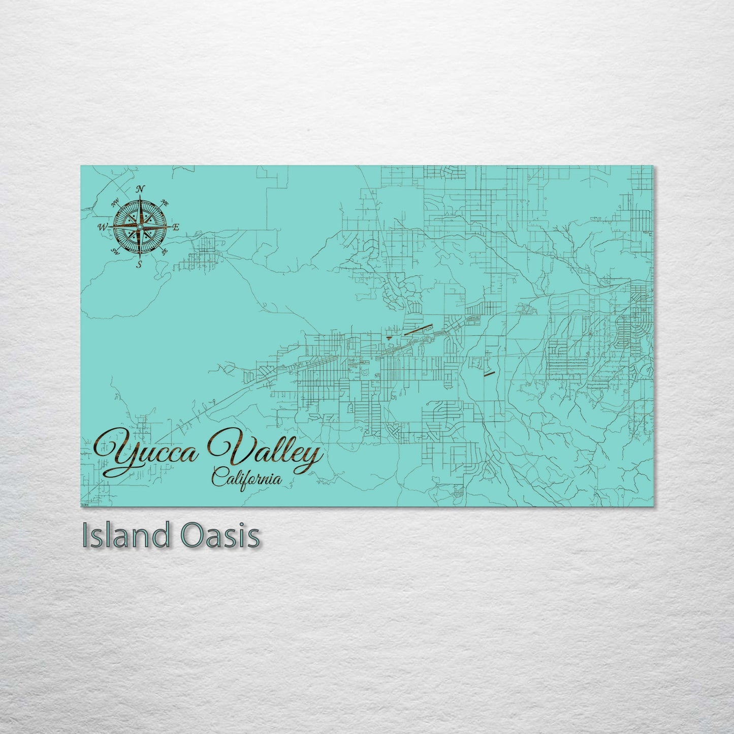 Yucca Valley, California Street Map