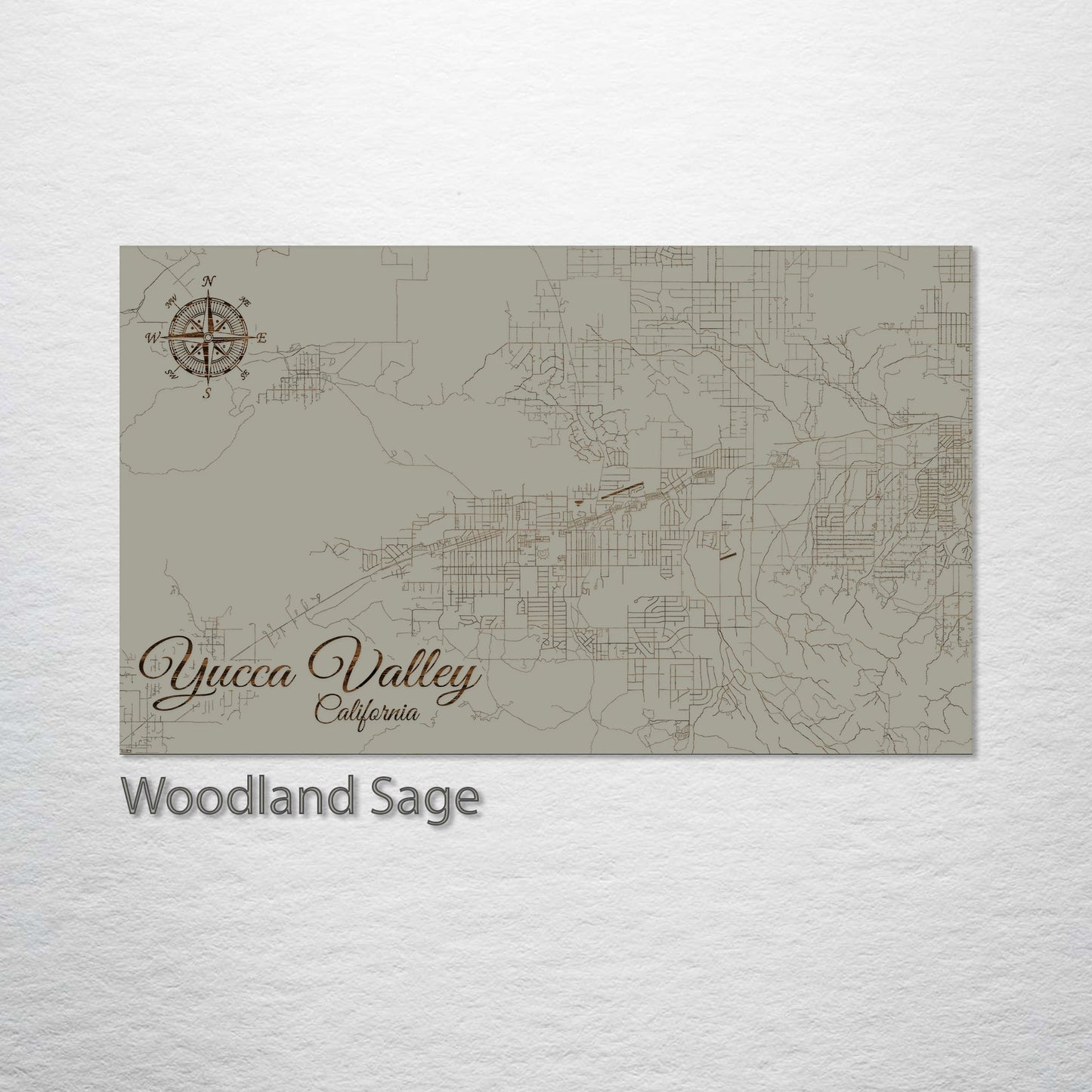 Yucca Valley, California Street Map