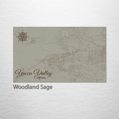 Yucca Valley, California Street Map