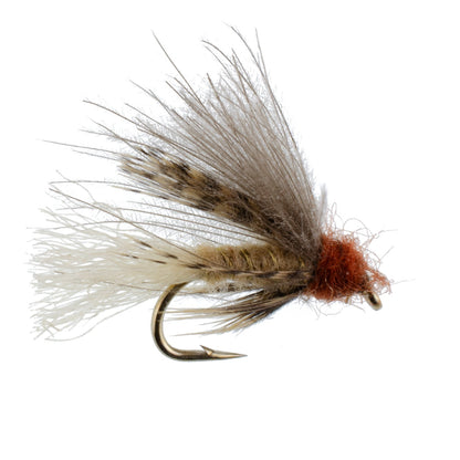 Tan CDC Caddis Emerger 6 Flies Hook Size 14