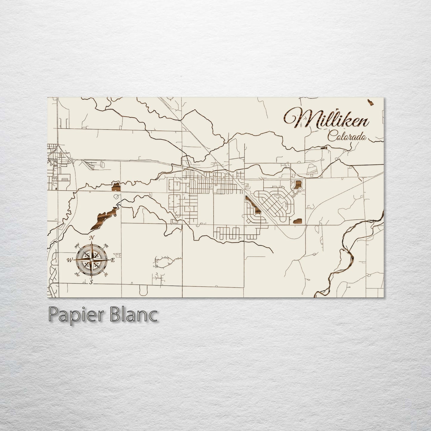 Milliken, Colorado Street Map