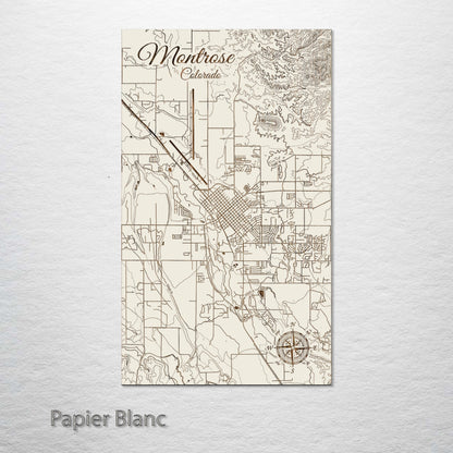 Montrose, Colorado Street Map