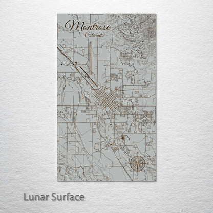 Montrose, Colorado Street Map