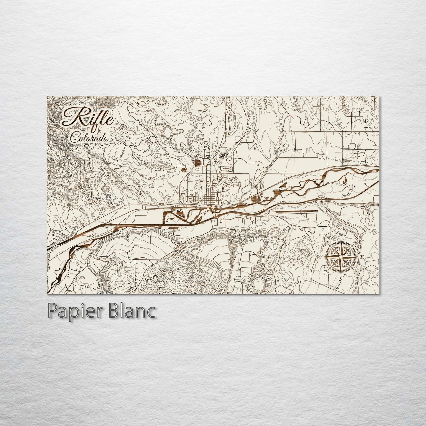 Rifle, Colorado Street Map