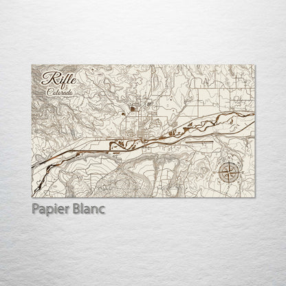 Rifle, Colorado Street Map