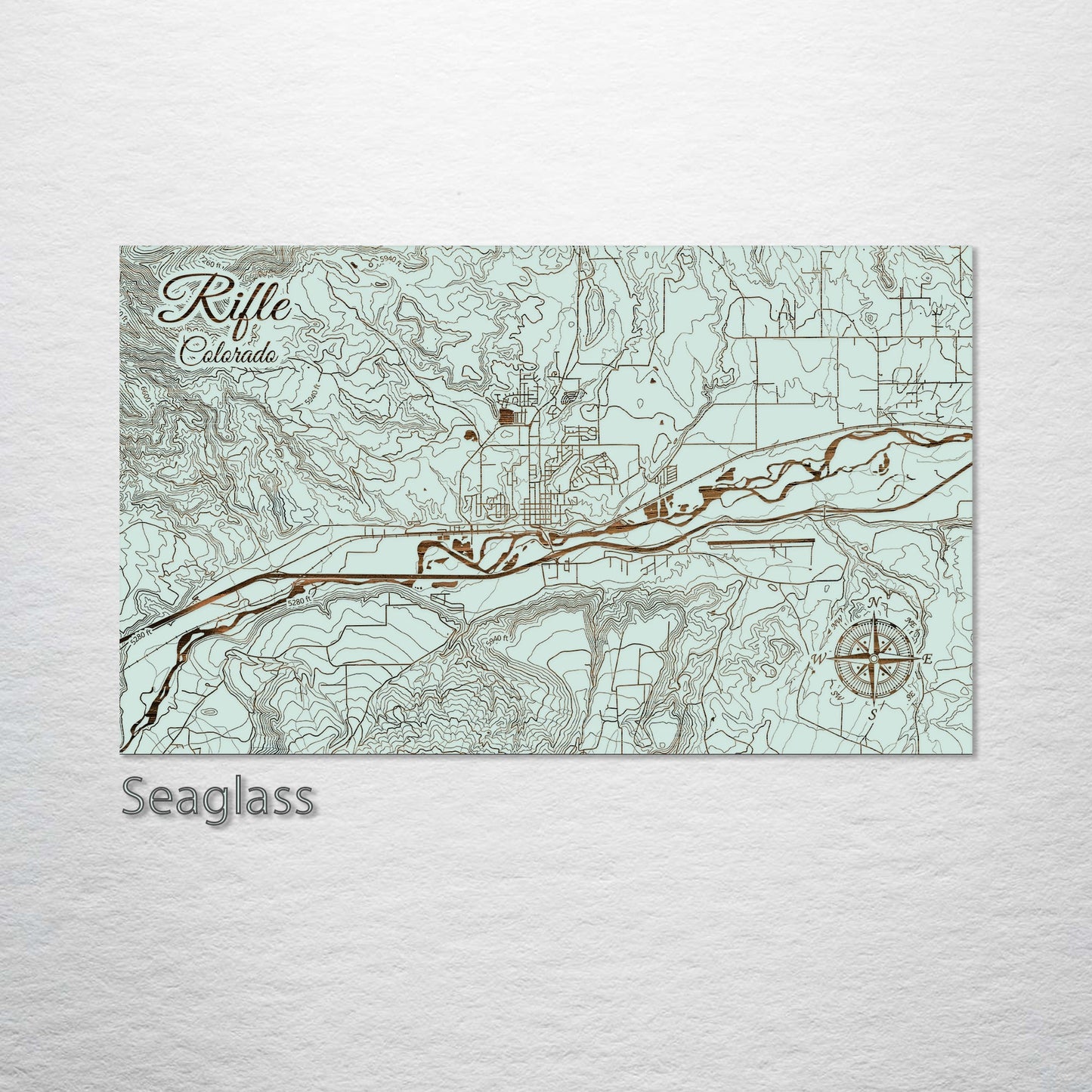 Rifle, Colorado Street Map