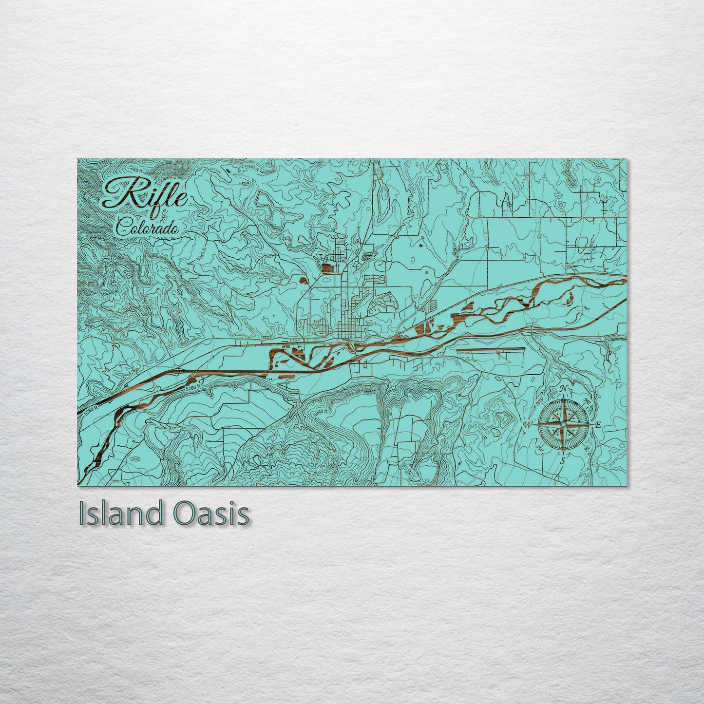 Rifle, Colorado Street Map