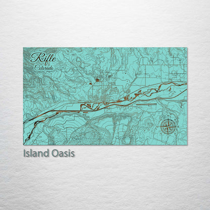 Rifle, Colorado Street Map