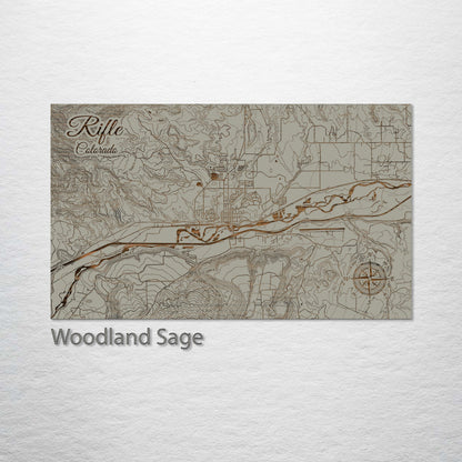 Rifle, Colorado Street Map