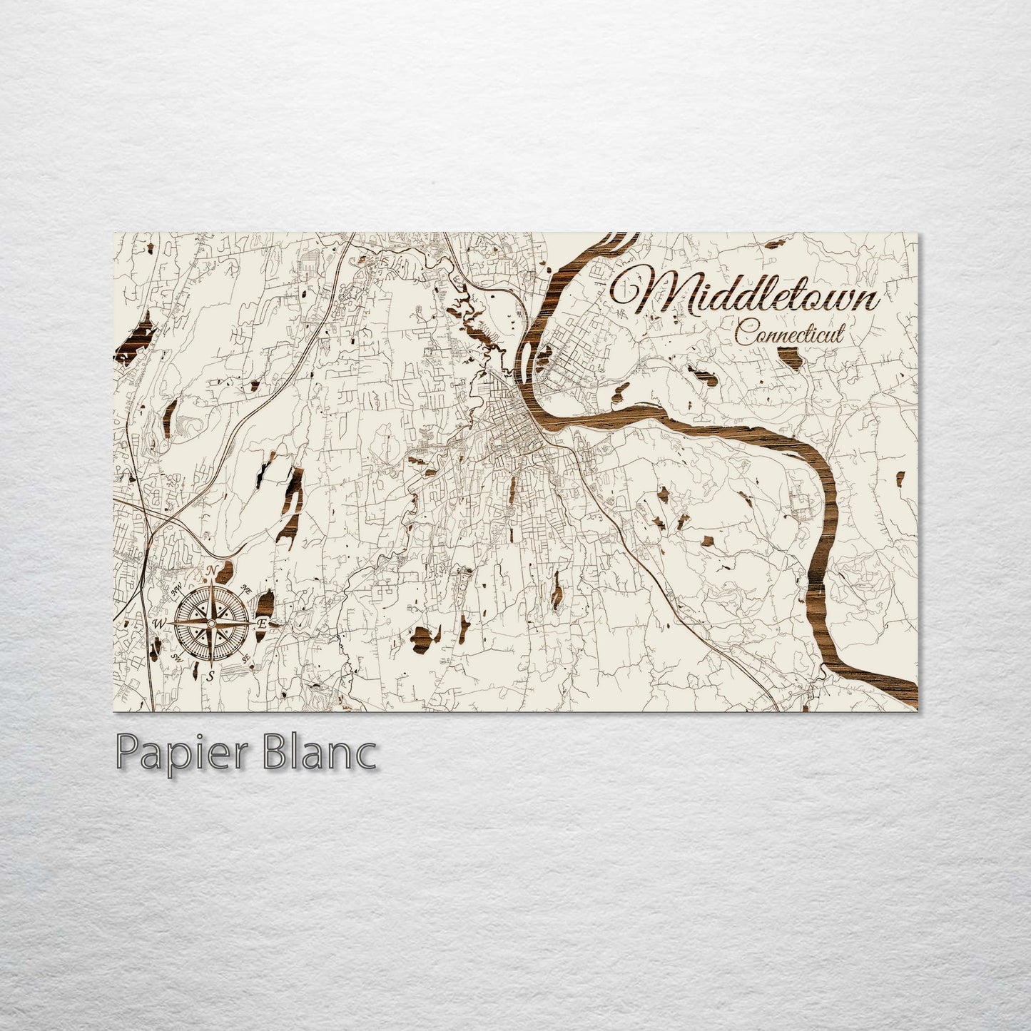 Middletown, Connecticut Street Map