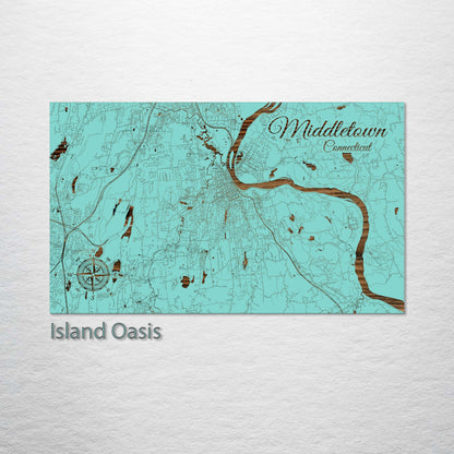 Middletown, Connecticut Street Map