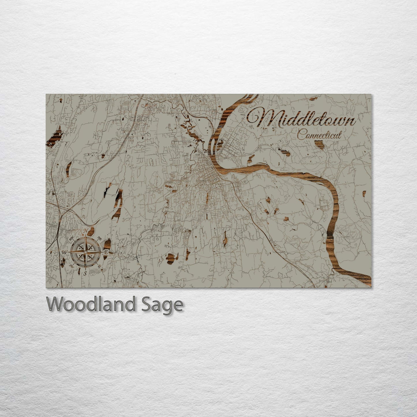 Middletown, Connecticut Street Map