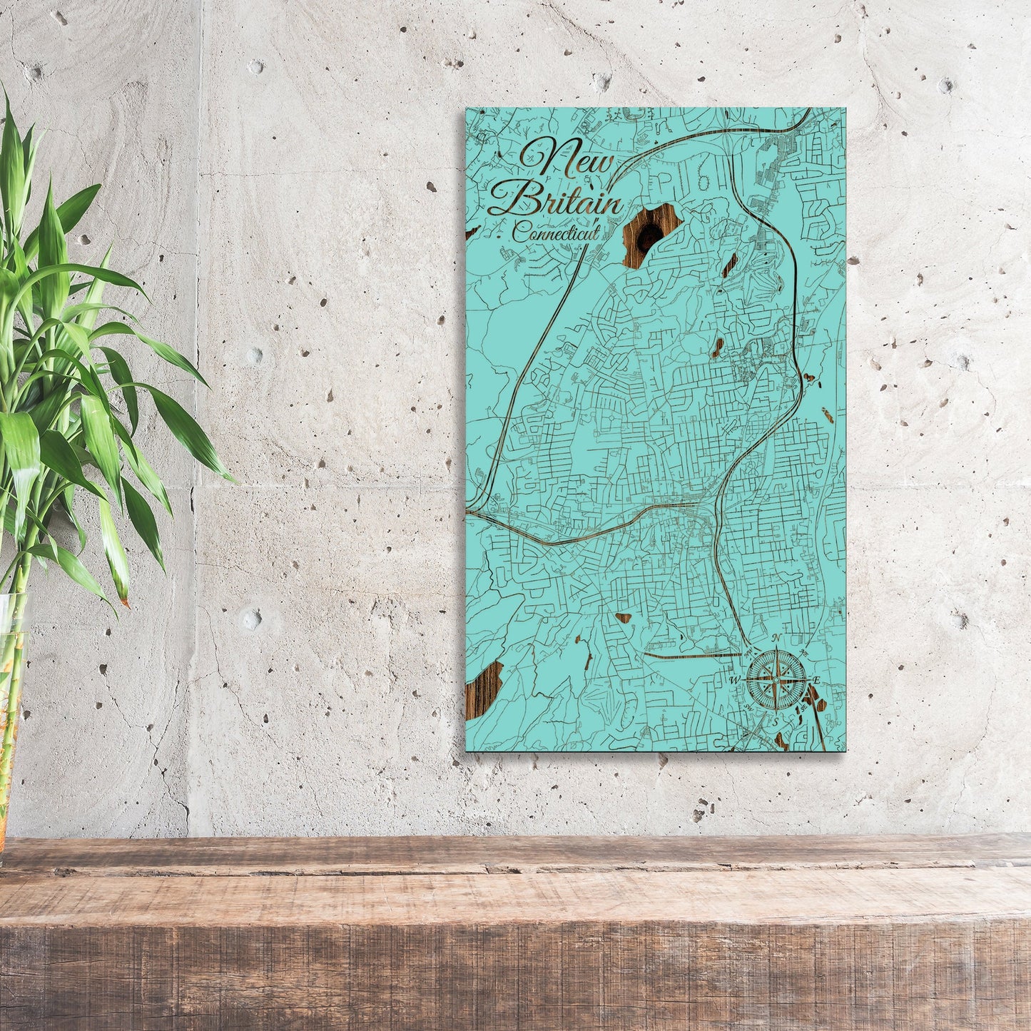 New Britain, Connecticut Street Map