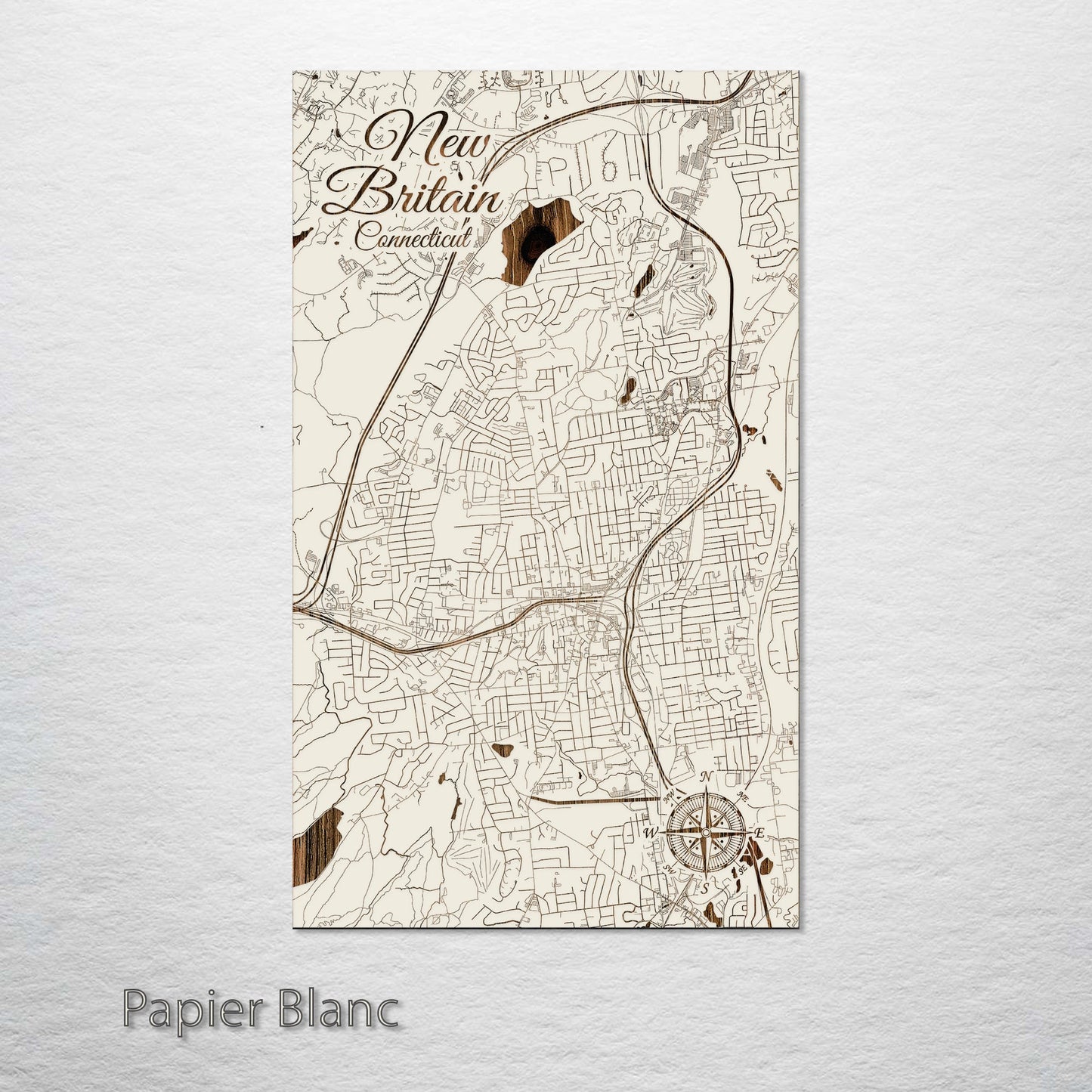 New Britain, Connecticut Street Map