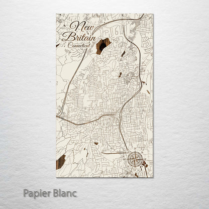 New Britain, Connecticut Street Map