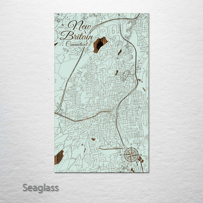 New Britain, Connecticut Street Map