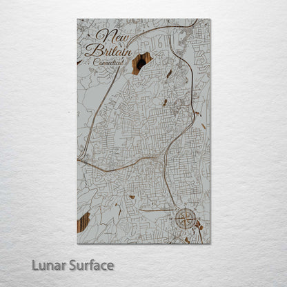 New Britain, Connecticut Street Map