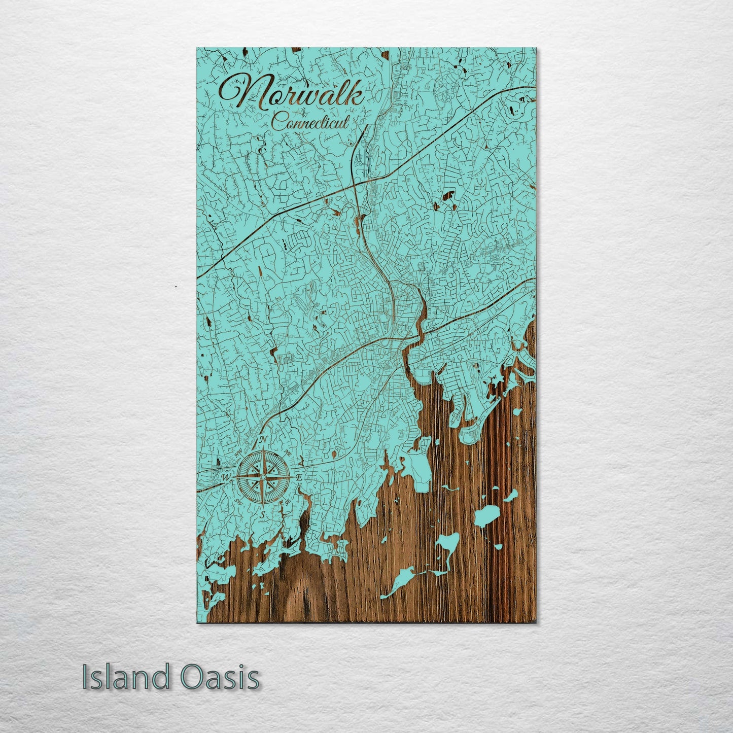 Norwalk, Connecticut Street Map