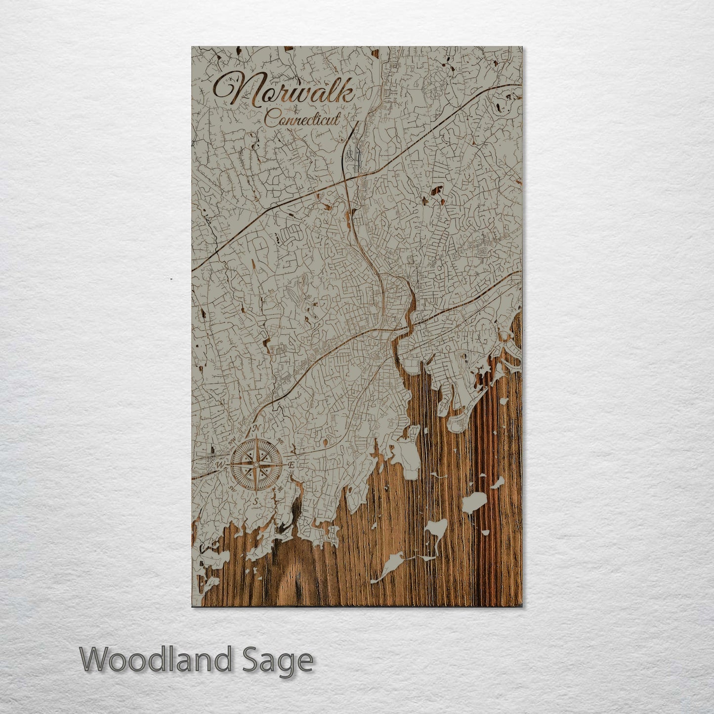 Norwalk, Connecticut Street Map