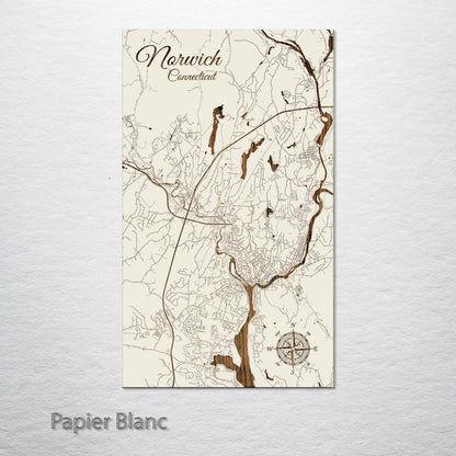 Norwich, Connecticut Street Map