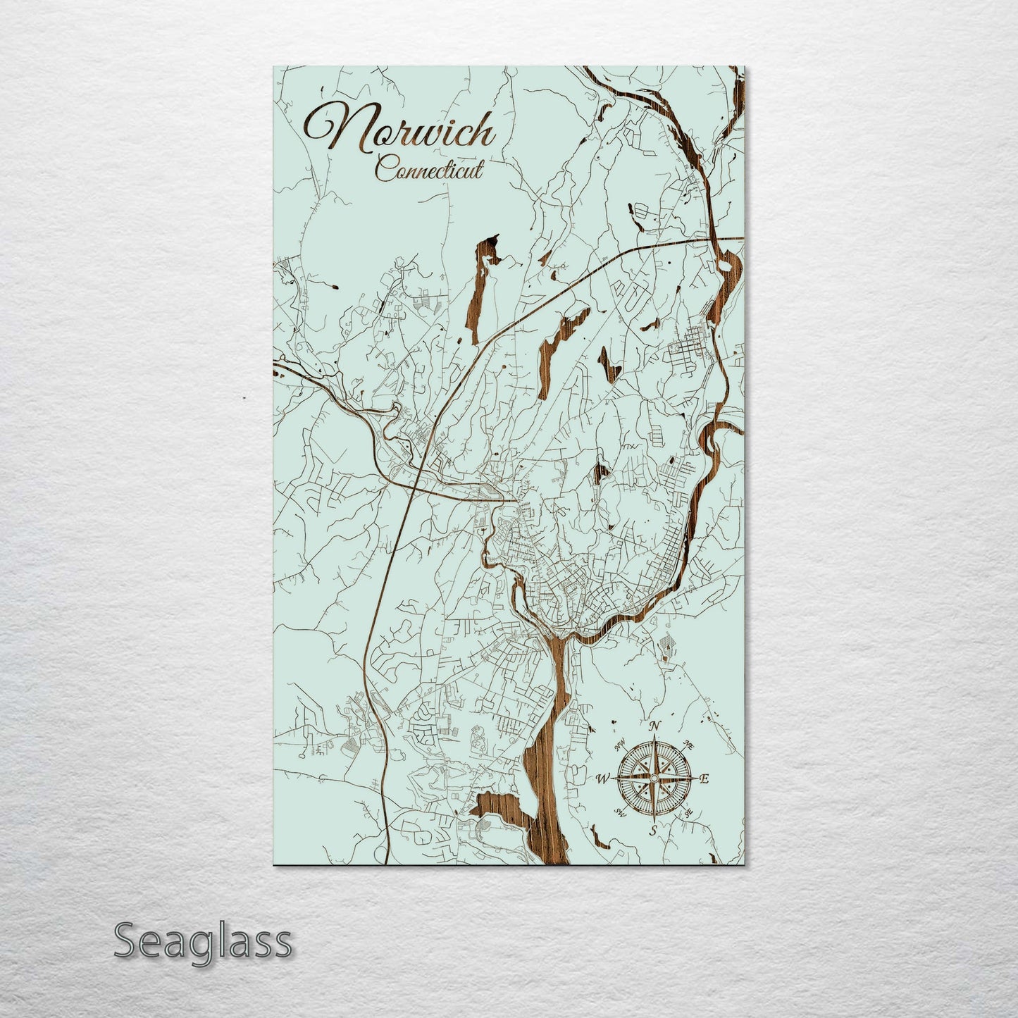 Norwich, Connecticut Street Map