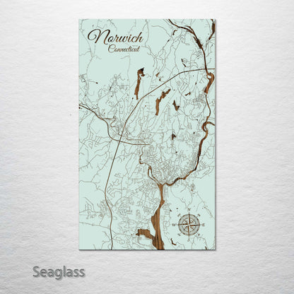 Norwich, Connecticut Street Map