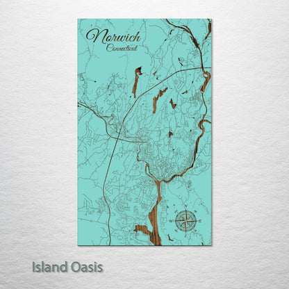 Norwich, Connecticut Street Map