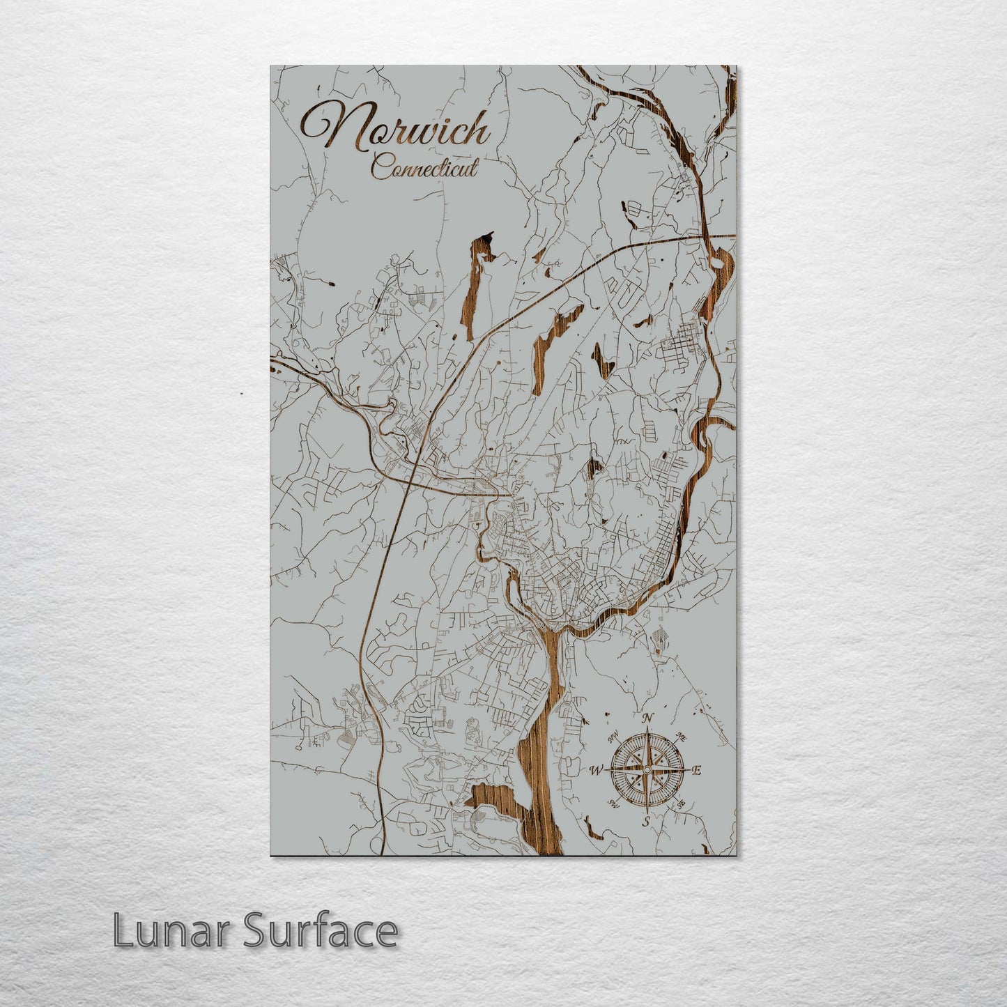 Norwich, Connecticut Street Map