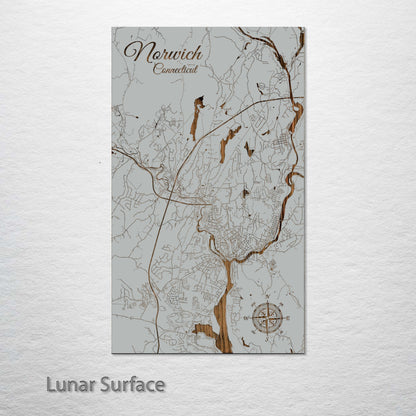 Norwich, Connecticut Street Map