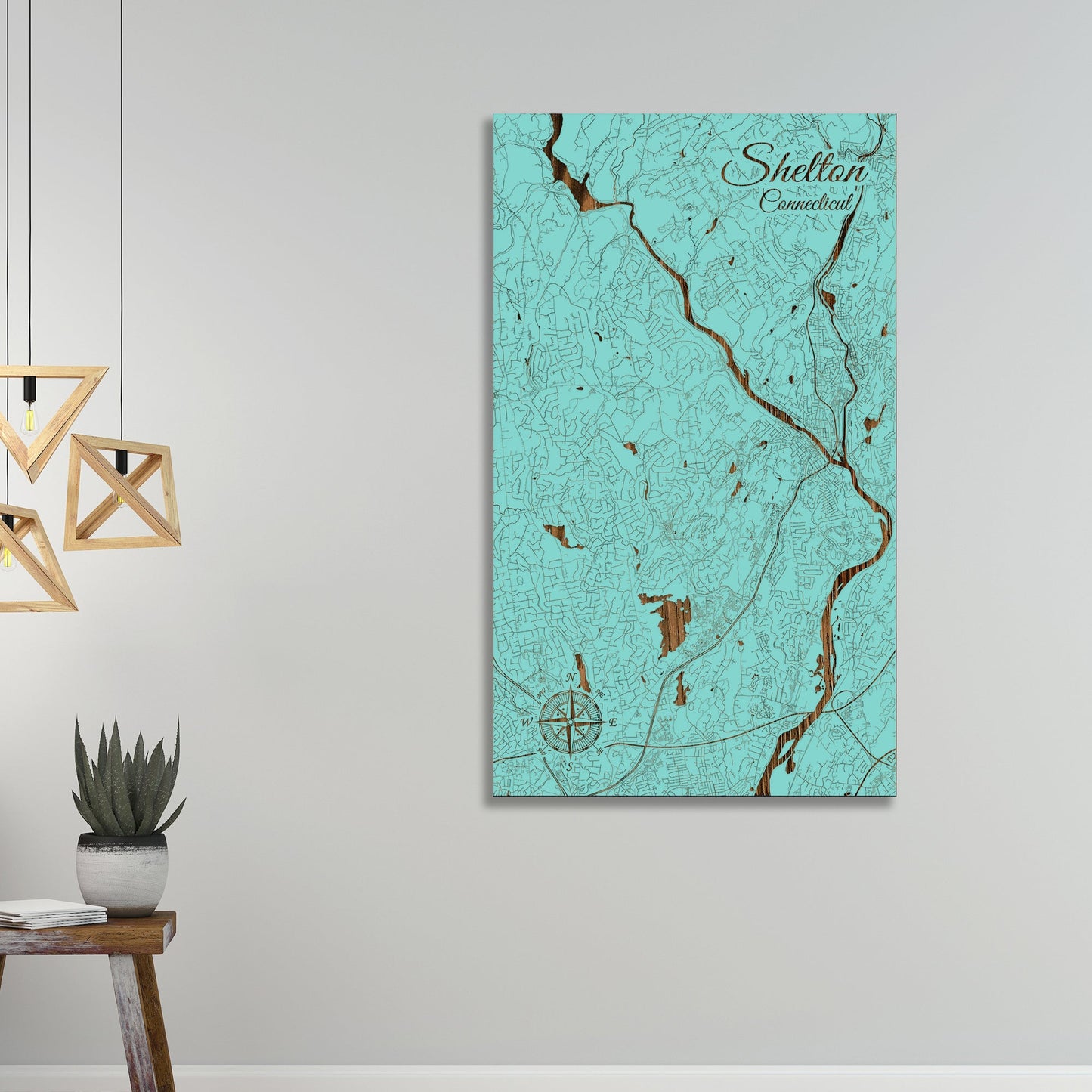 Shelton, Connecticut Street Map