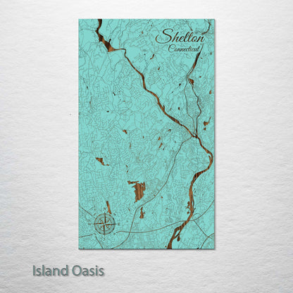 Shelton, Connecticut Street Map