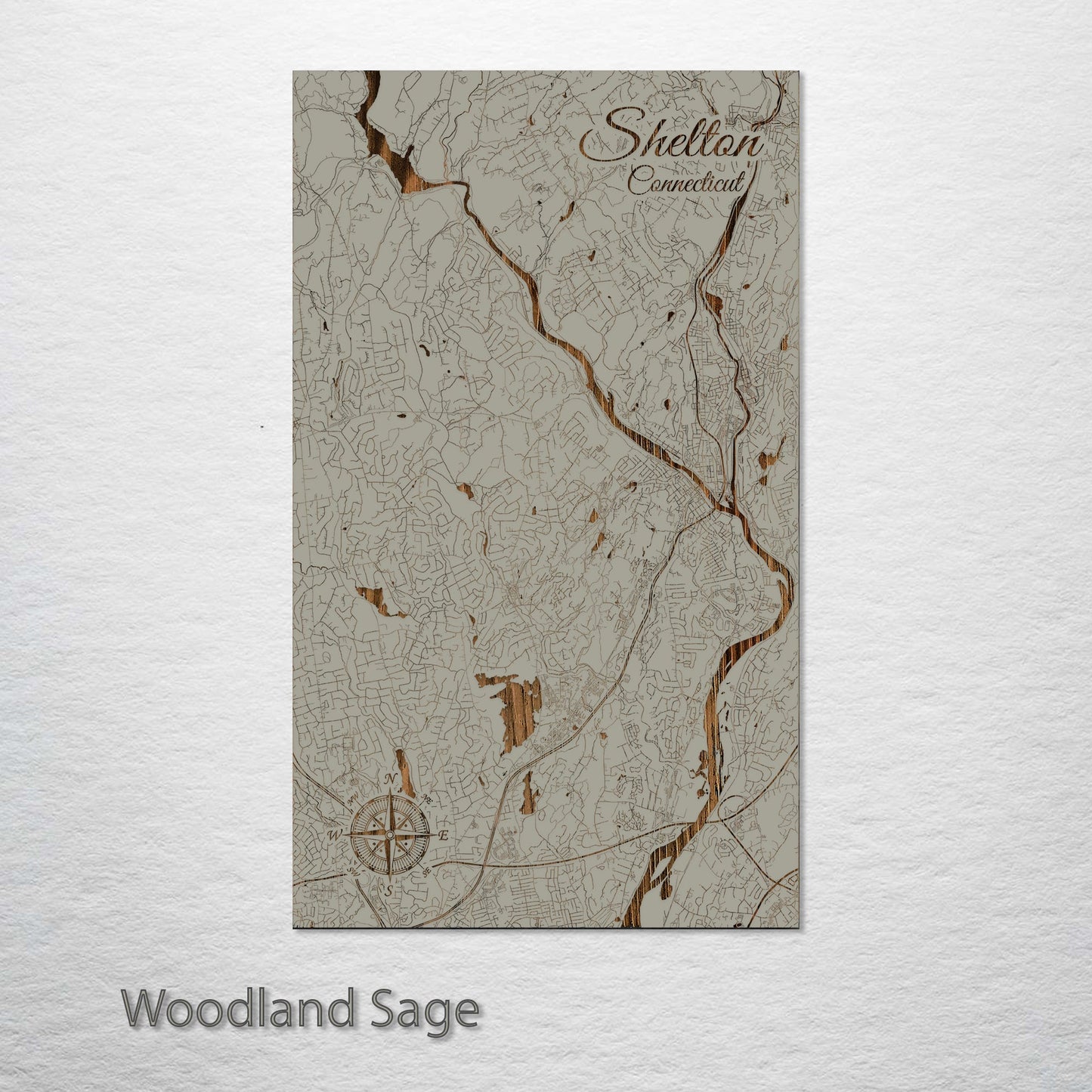 Shelton, Connecticut Street Map