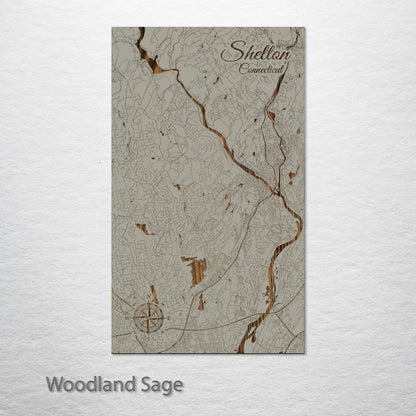 Shelton, Connecticut Street Map