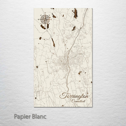 Torrington, Connecticut Street Map