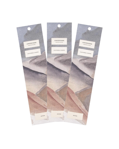 California Juniper Campfire Incense (20 Sticks) 3-Pack