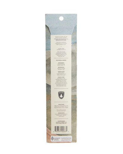 California Juniper Campfire Incense (20 Sticks)
