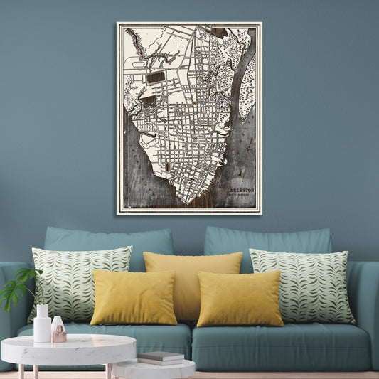 1898 Charleston Historic Map