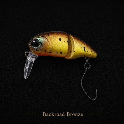 Two Piece Tater™ Jointed Micro Crankbait