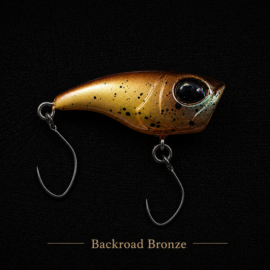 Fried Tater Pop™ Micro Topwater Popper for Trout, Creek Bass & Panfish | 27mm 1.5g Floating Ultralight Hard Bait