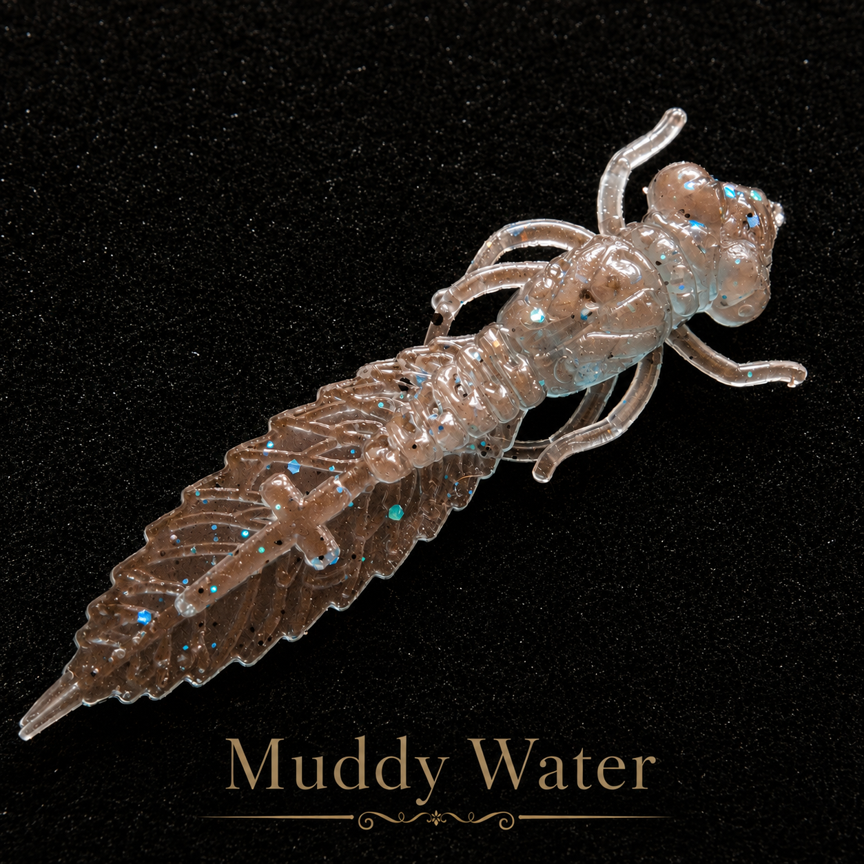 2" Dragonfly Larvae "The Crossbearer" | Realistic Soft Plastic Dragonfly Nymph (8 Per Pack)