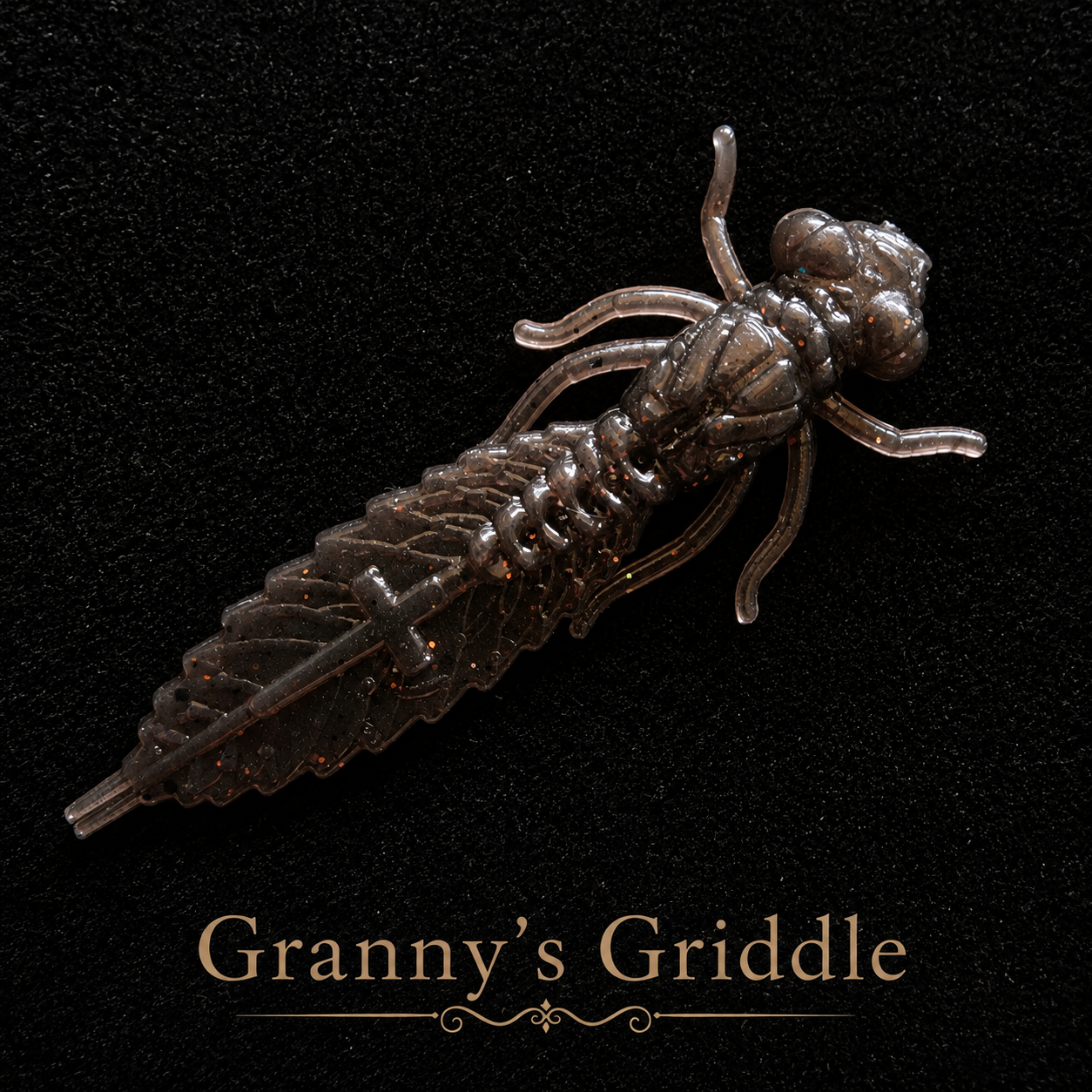 2" Dragonfly Larvae "The Crossbearer" | Realistic Soft Plastic Dragonfly Nymph (8 Per Pack)