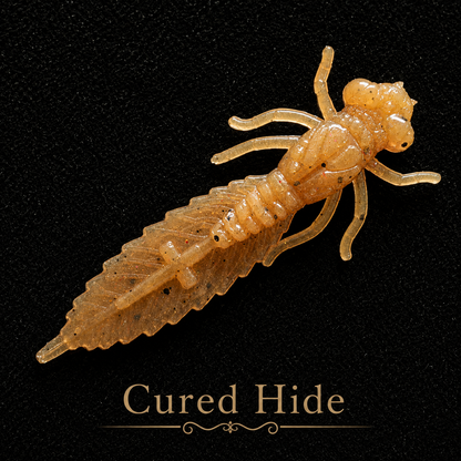 2" Dragonfly Larvae "The Crossbearer" | Realistic Soft Plastic Dragonfly Nymph (8 Per Pack)