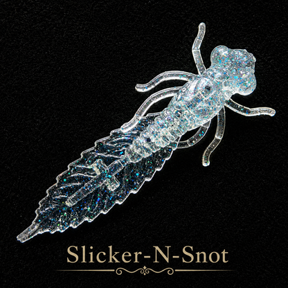 2" Dragonfly Larvae "The Crossbearer" | Realistic Soft Plastic Dragonfly Nymph (8 Per Pack)