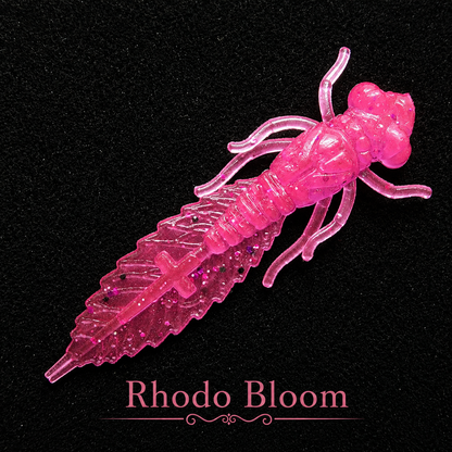 2" Dragonfly Larvae "The Crossbearer" | Realistic Soft Plastic Dragonfly Nymph (8 Per Pack)