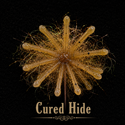 1.25" Floating Micro Fuzzy Urchin Bait – The Sock Burr (5 Per Pack)