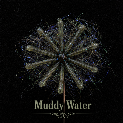 1.25" Floating Micro Fuzzy Urchin Bait – The Sock Burr (5 Per Pack)