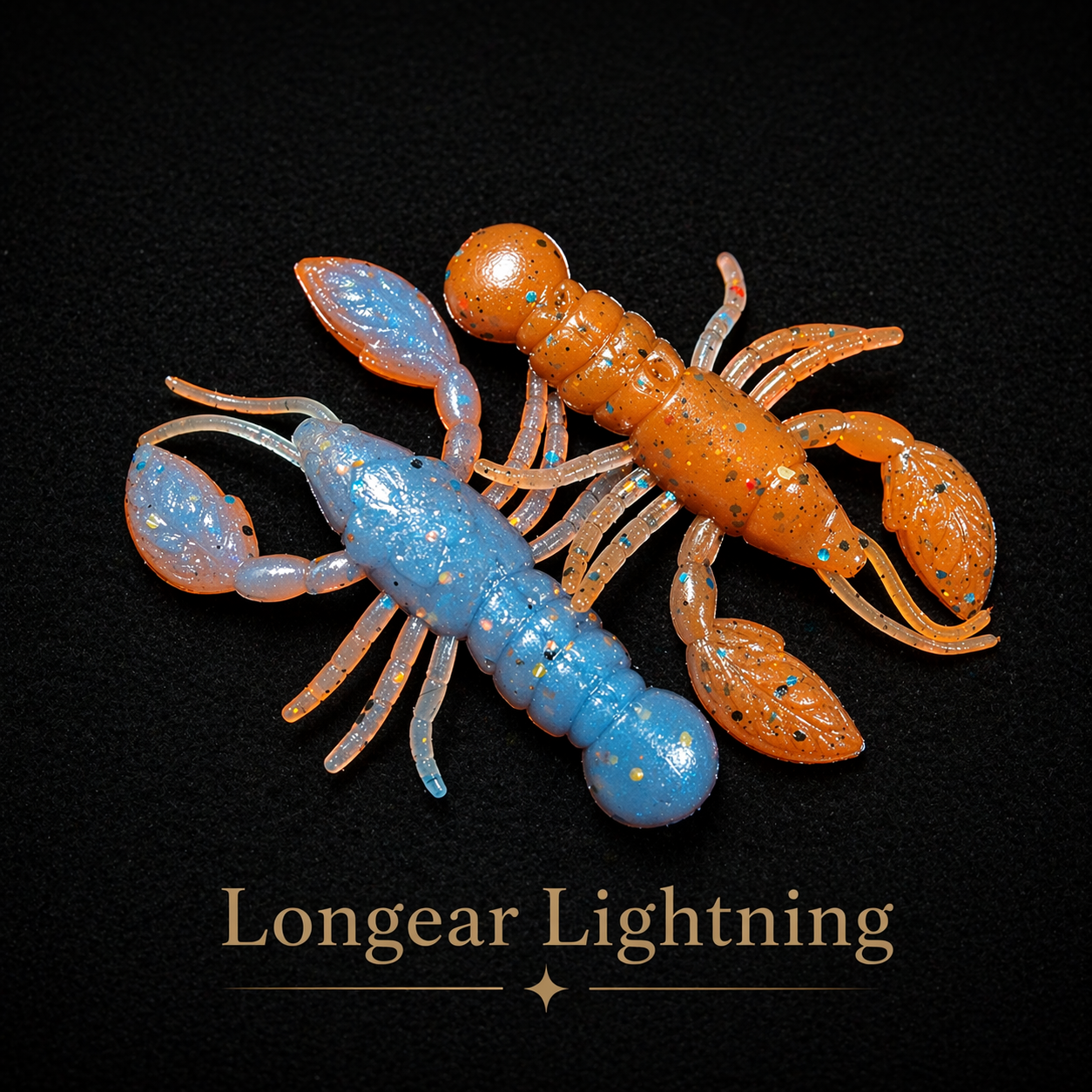1.5" Crawdad "The Mountain Laurel Craw" 8 Per Pack