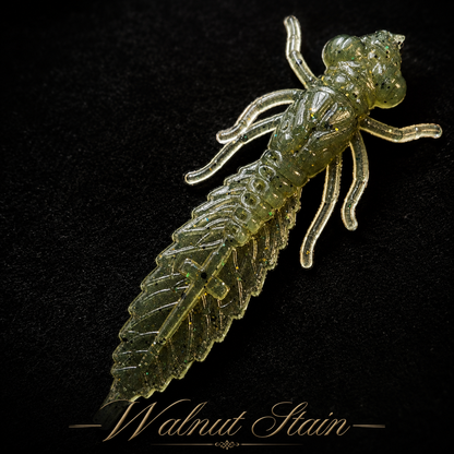 2" Dragonfly Larvae "The Crossbearer" | Realistic Soft Plastic Dragonfly Nymph (8 Per Pack)